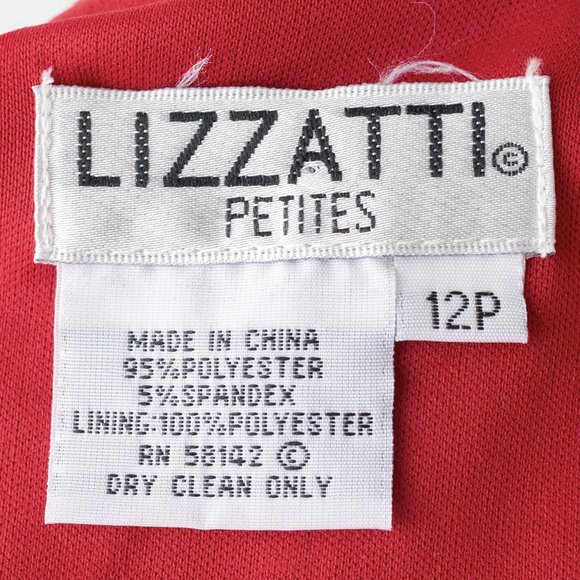 Lizzatti | Red Dress | 12P - Picture 6 of 6